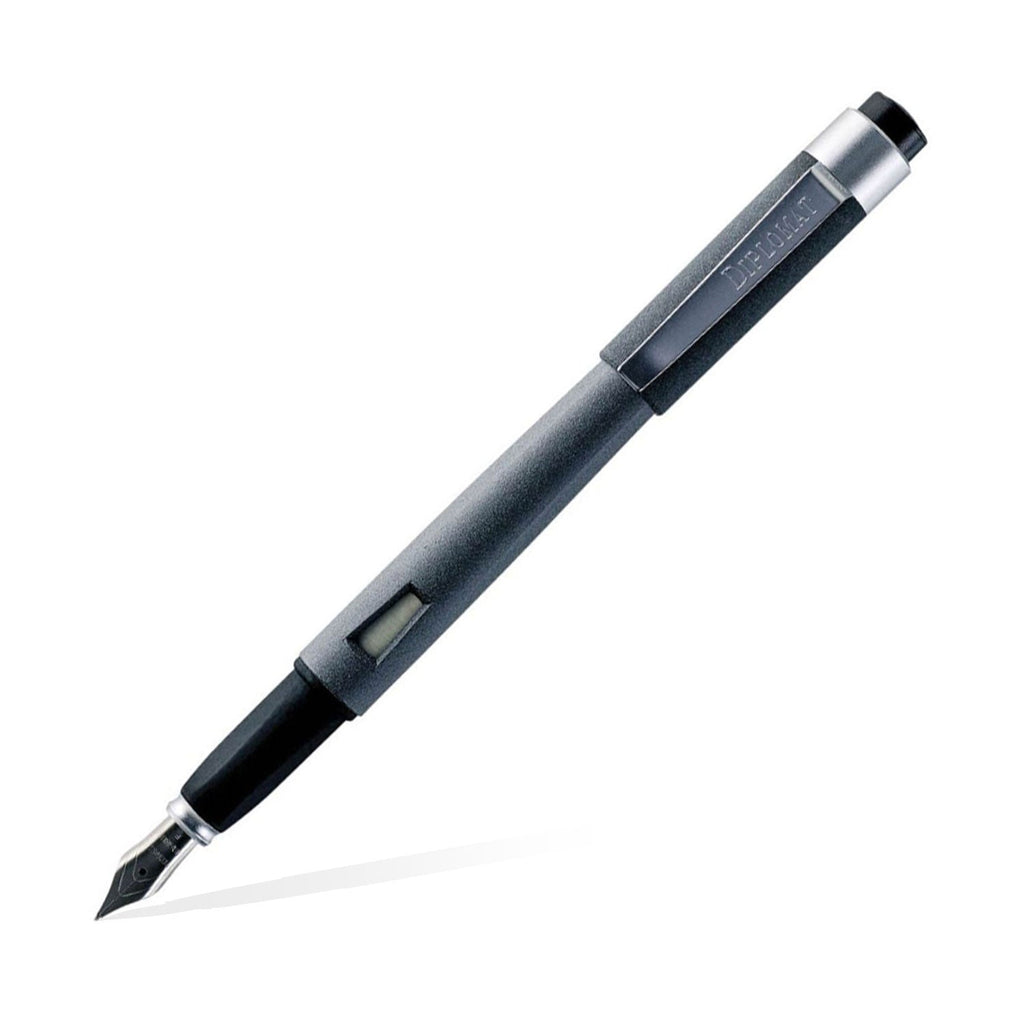 Diplomat Magnum Fountain Pen - Soft Touch Grey