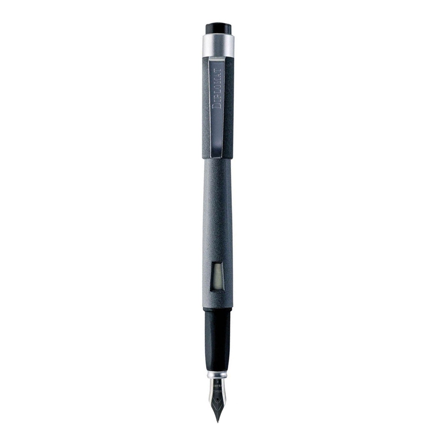 Diplomat Magnum Fountain Pen - Soft Touch Grey