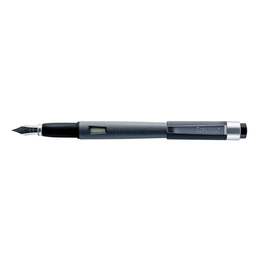 Diplomat Magnum Fountain Pen - Soft Touch Grey