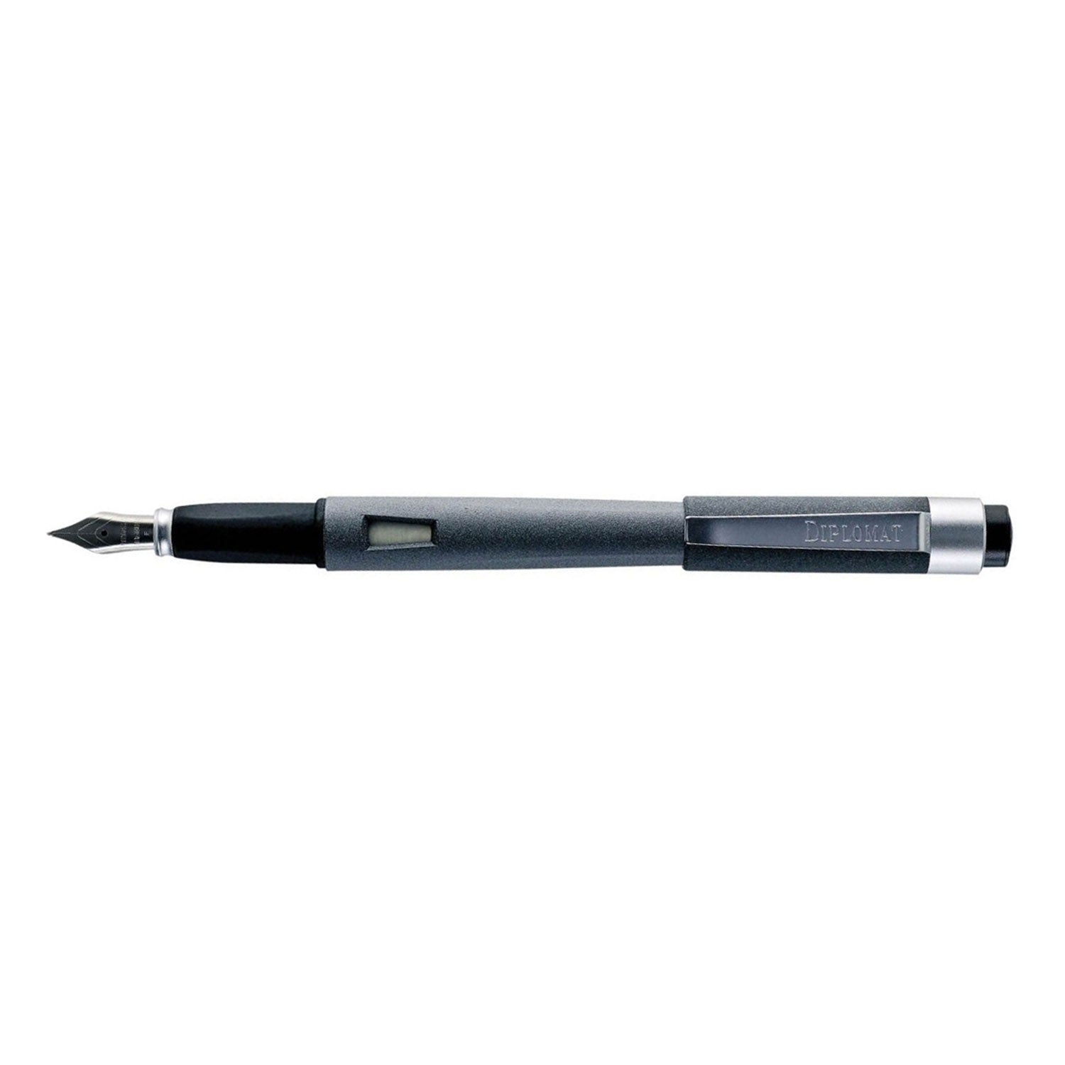 Diplomat Magnum Fountain Pen - Soft Touch Grey