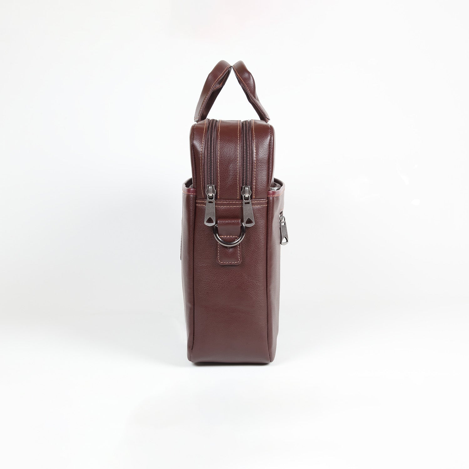 Elan Foam Business Laptop Bag - Brown