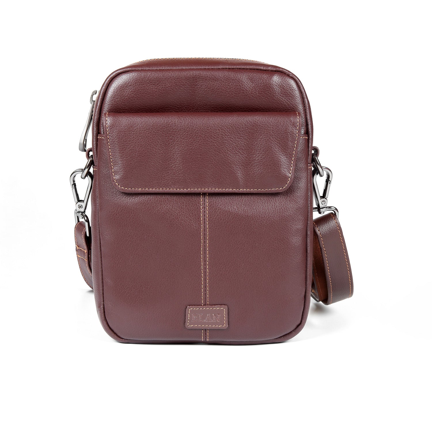 Elan Foam Shoulder Bag - Brown