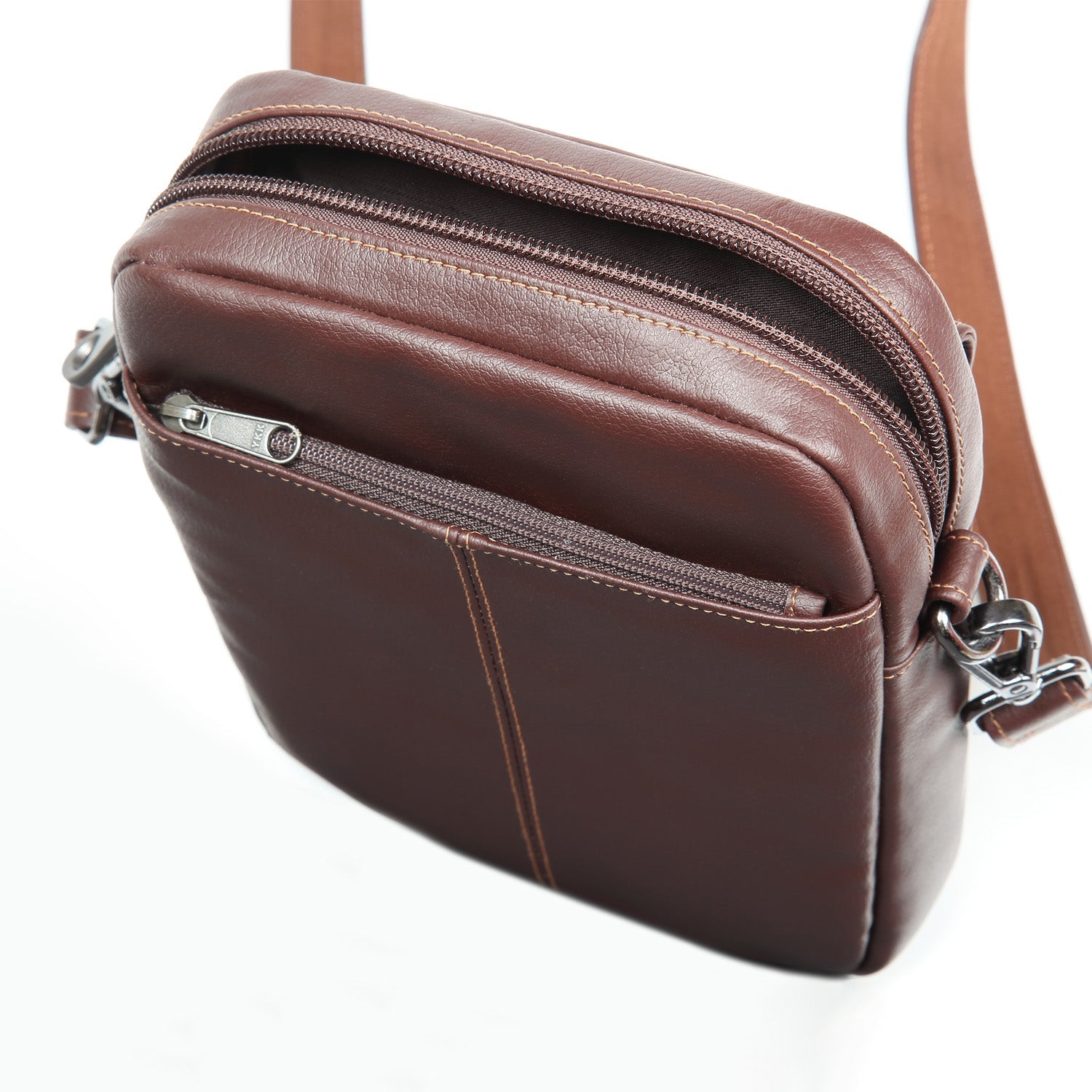 Elan Foam Shoulder Bag - Brown