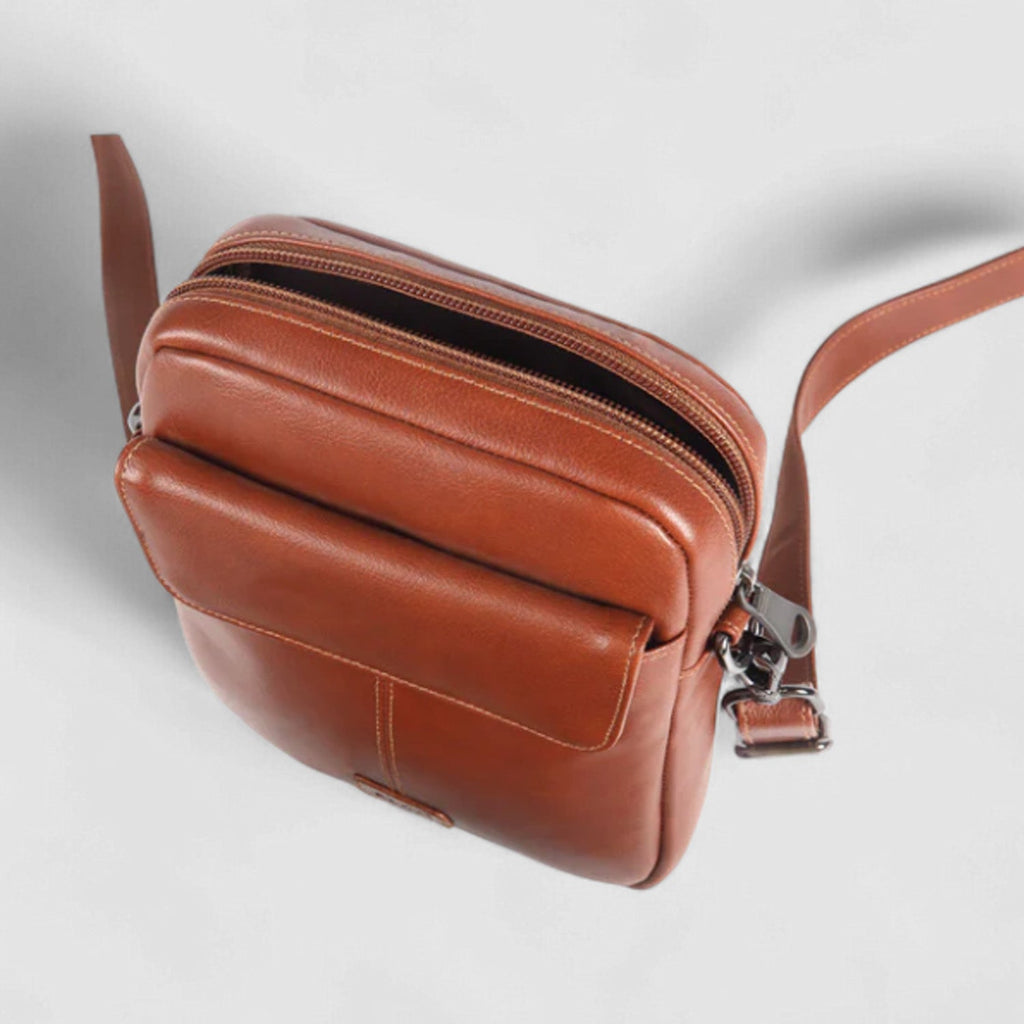 Elan Foam Shoulder Bag - Tan