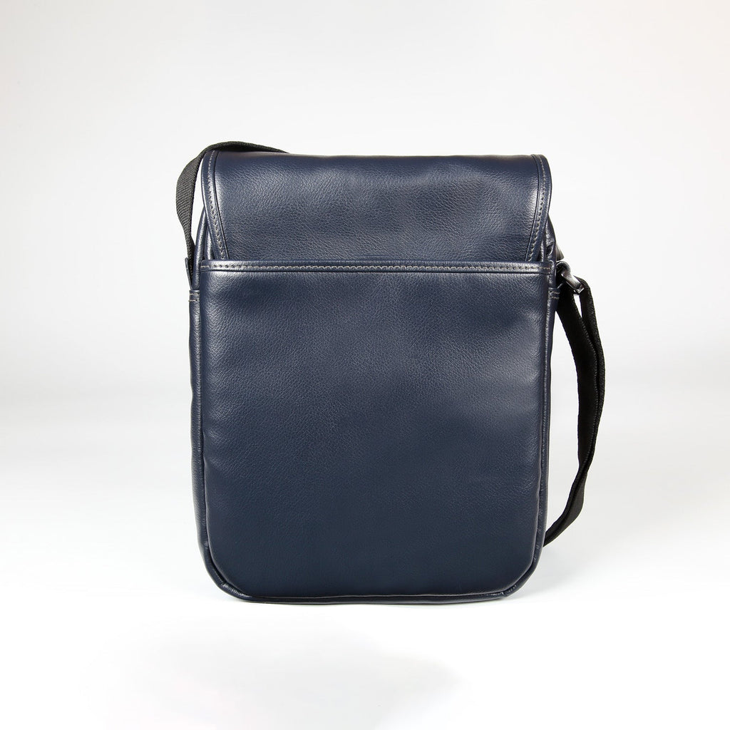 Elan Foam Shoulder Bag with Flap - Blue