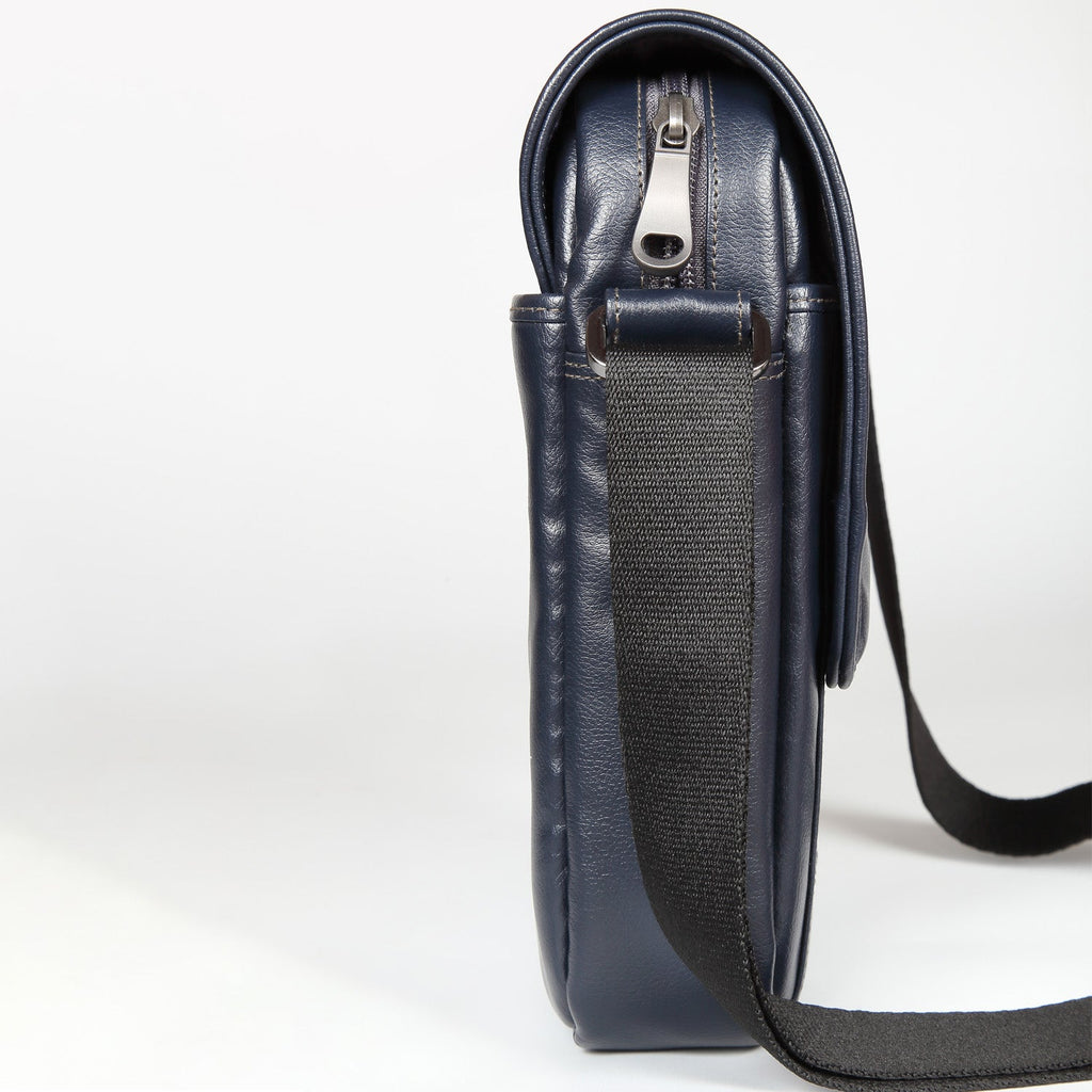 Elan Foam Shoulder Bag with Flap - Blue