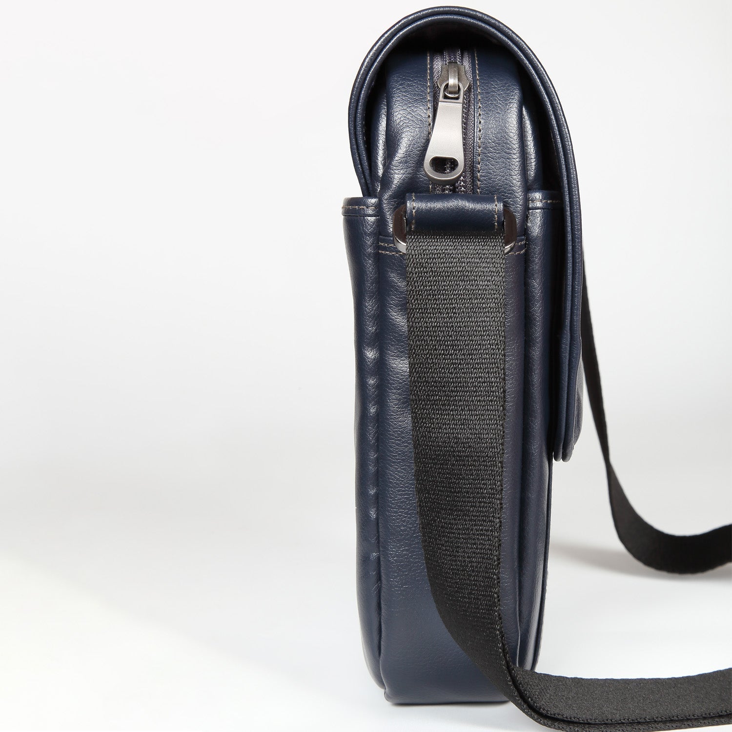Elan Foam Shoulder Bag with Flap - Blue