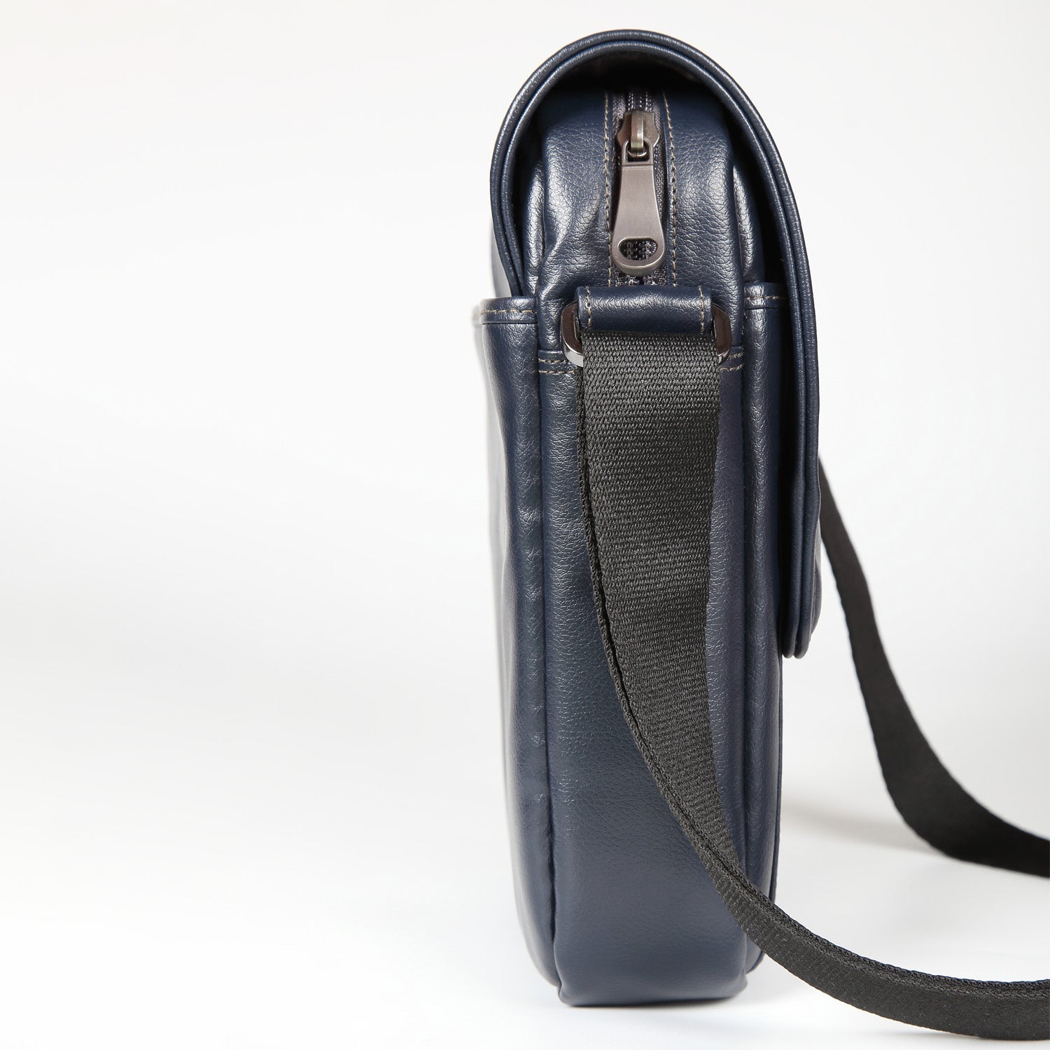 Elan Foam Shoulder Bag with Flap - Blue