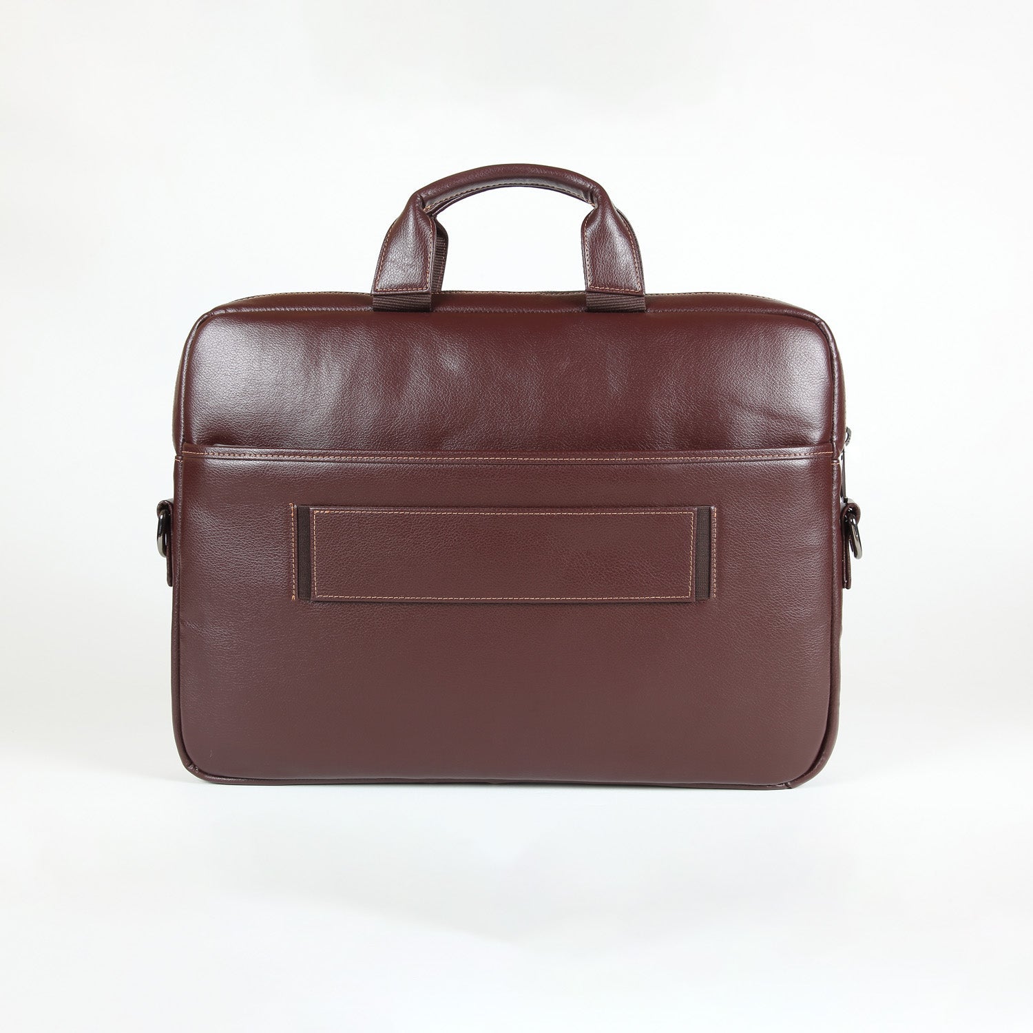 Elan Foam Slim Laptop Bag - Brown