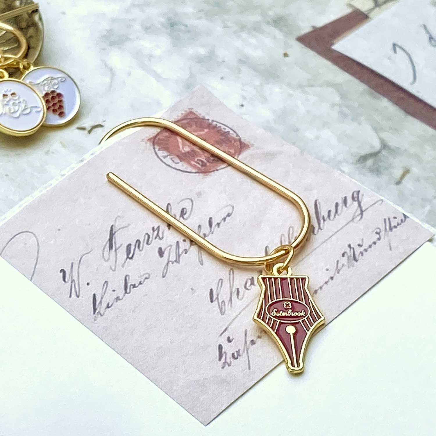 Esterbrook Cosmic Wine Charms Bookmark (Pack of 3)