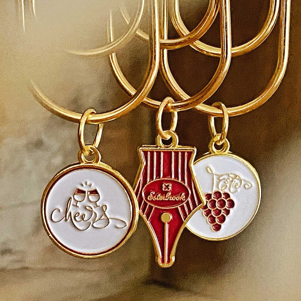 Esterbrook Cosmic Wine Charms Bookmark (Pack of 3)