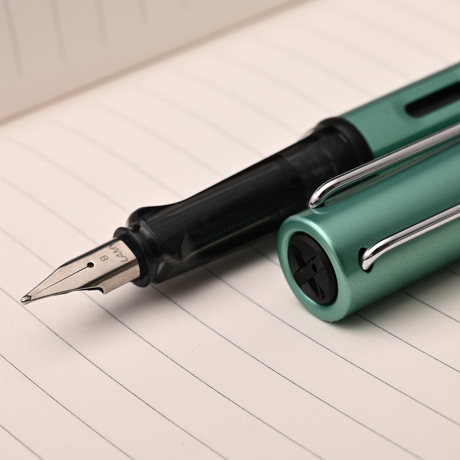 Lamy AL-Star Fountain Pen - Blue Green