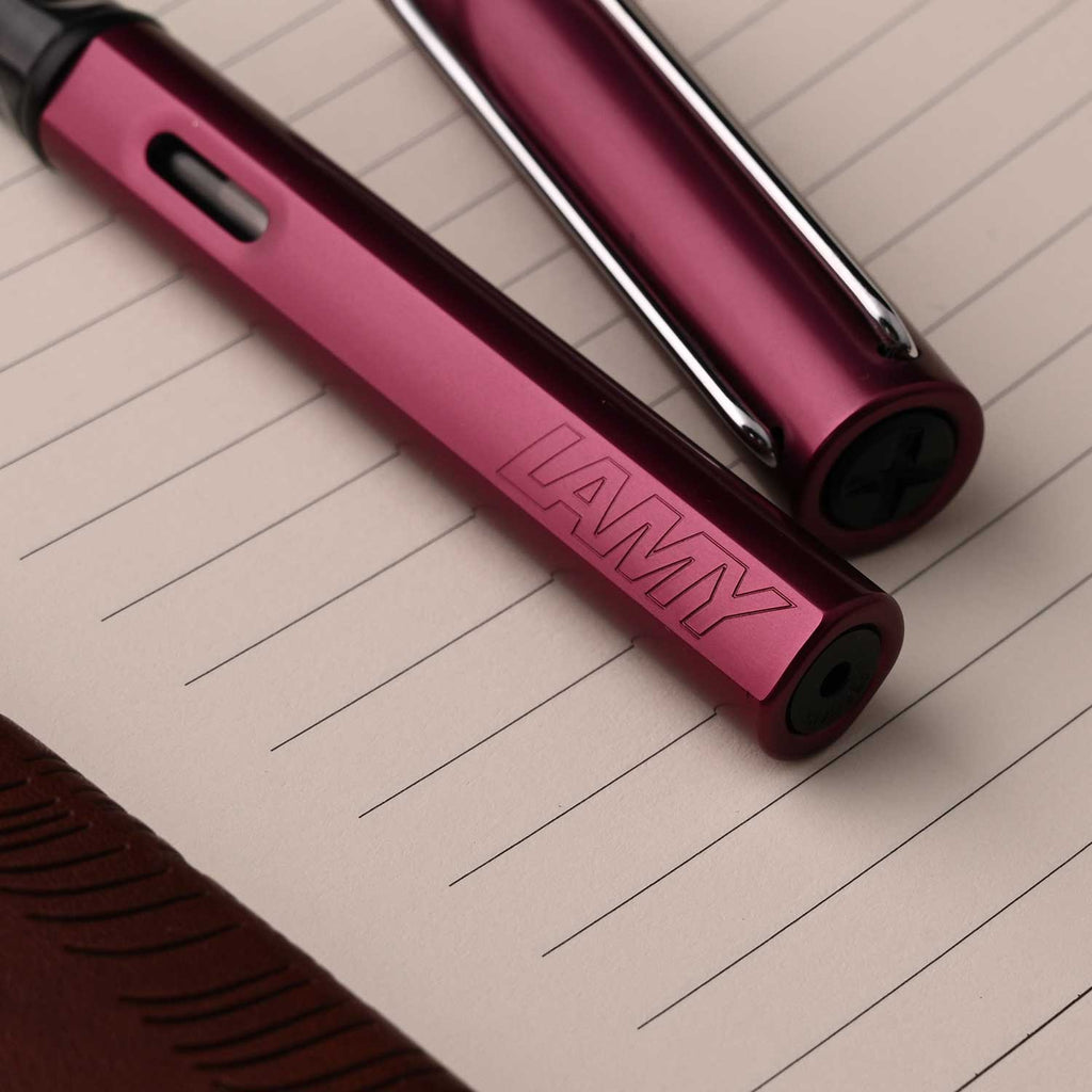 Lamy AL-star Fountain Pen - Black Purple