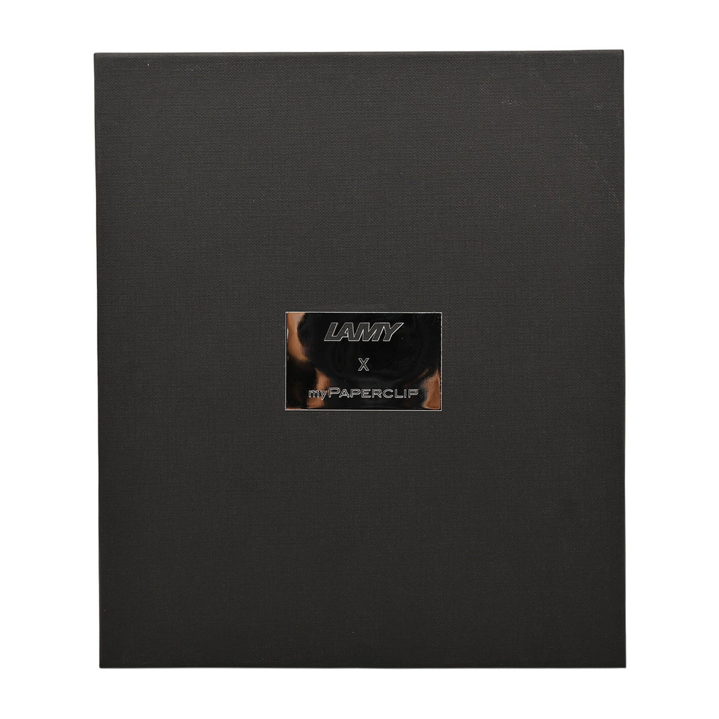 Lamy Gift Set - Safari Blue Fountain Pen with myPaperclip A5 Blue Notebook