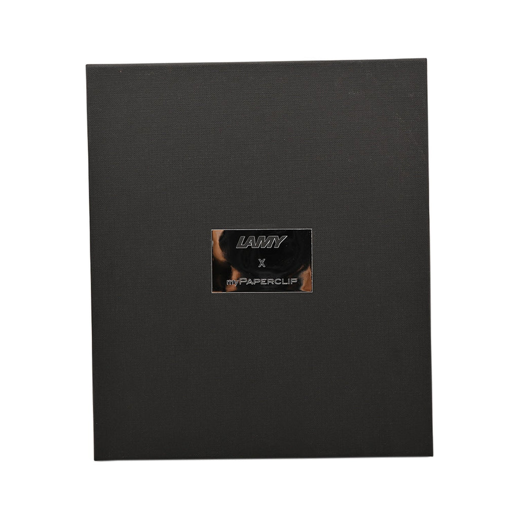 Lamy Gift Set - Safari Umbra Fountain Pen with myPaperclip A5 Black Notebook