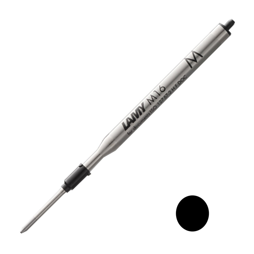 Lamy M16 Ball Pen Refill - Black - Medium
