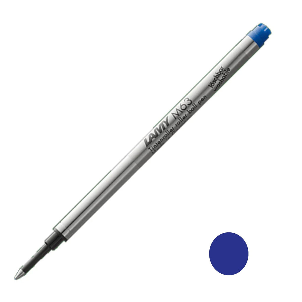 Lamy M63 Roller Ball Pen Refill - Blue - Broad
