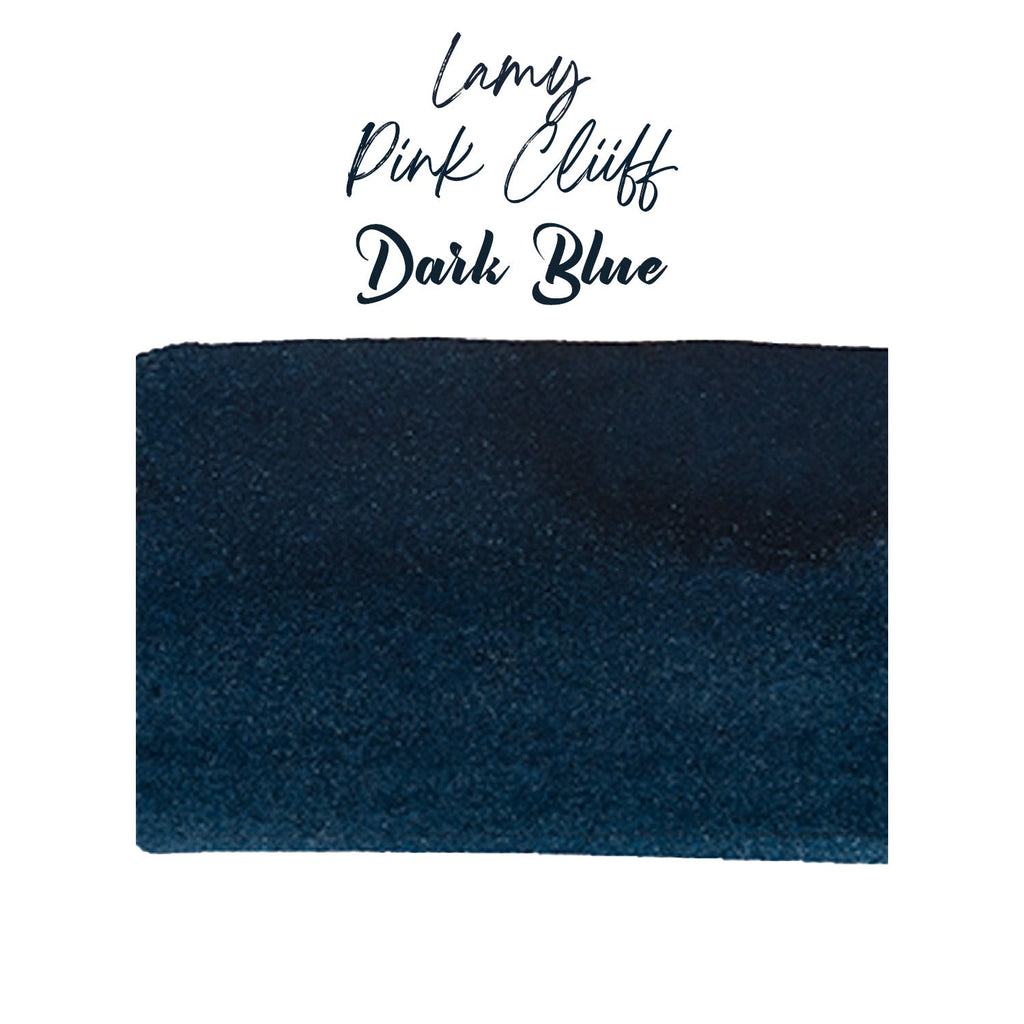 Lamy Pink Cliff Ink Cartridge Pack of 5 - Dark Blue