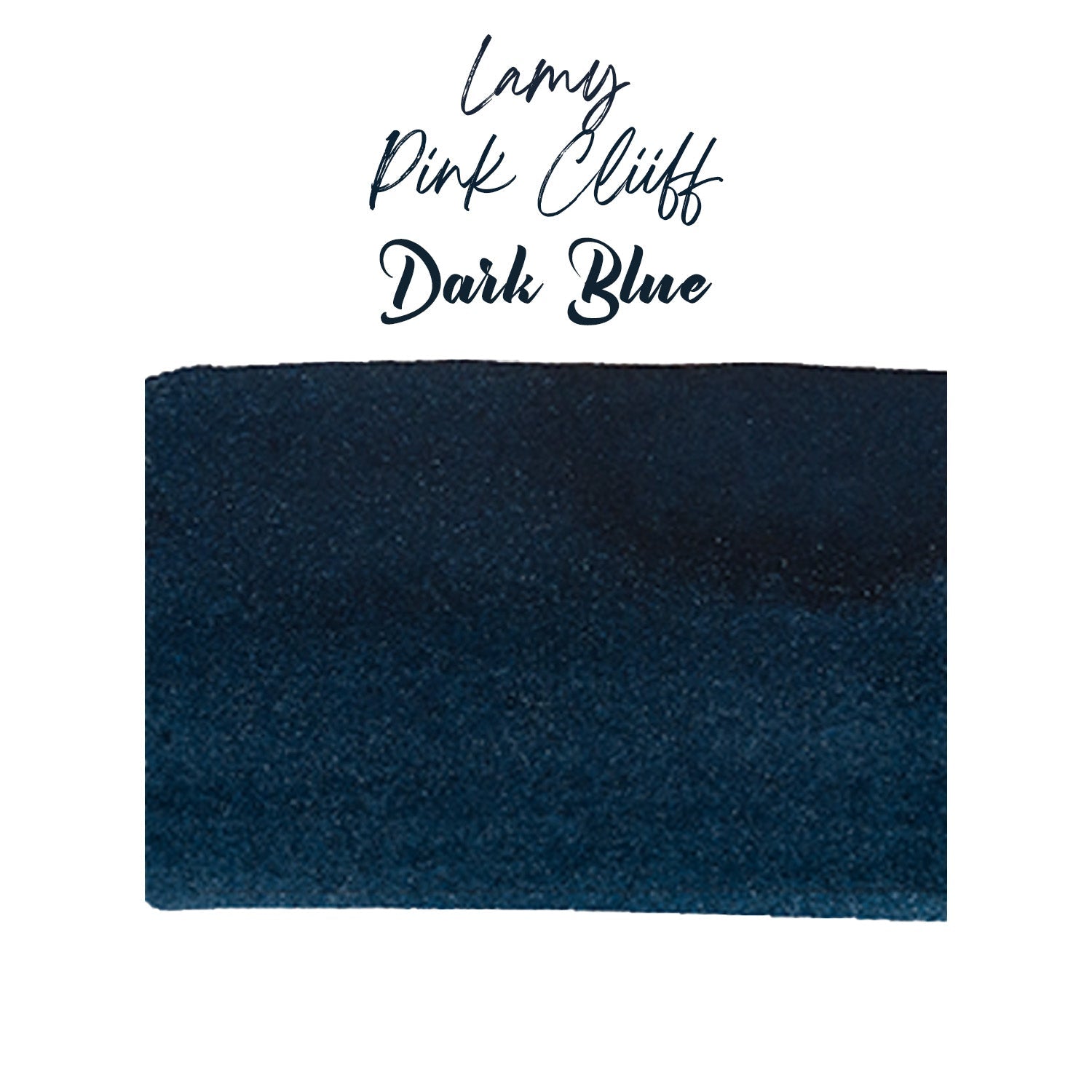 Lamy Pink Cliff Ink Cartridge Pack of 5 - Dark Blue