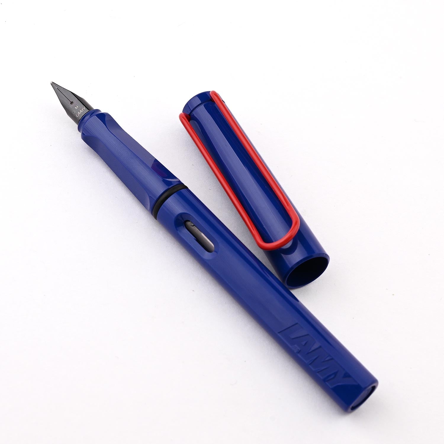 Lamy Safari Fountain Pen - Blue/Red (Special Edition)