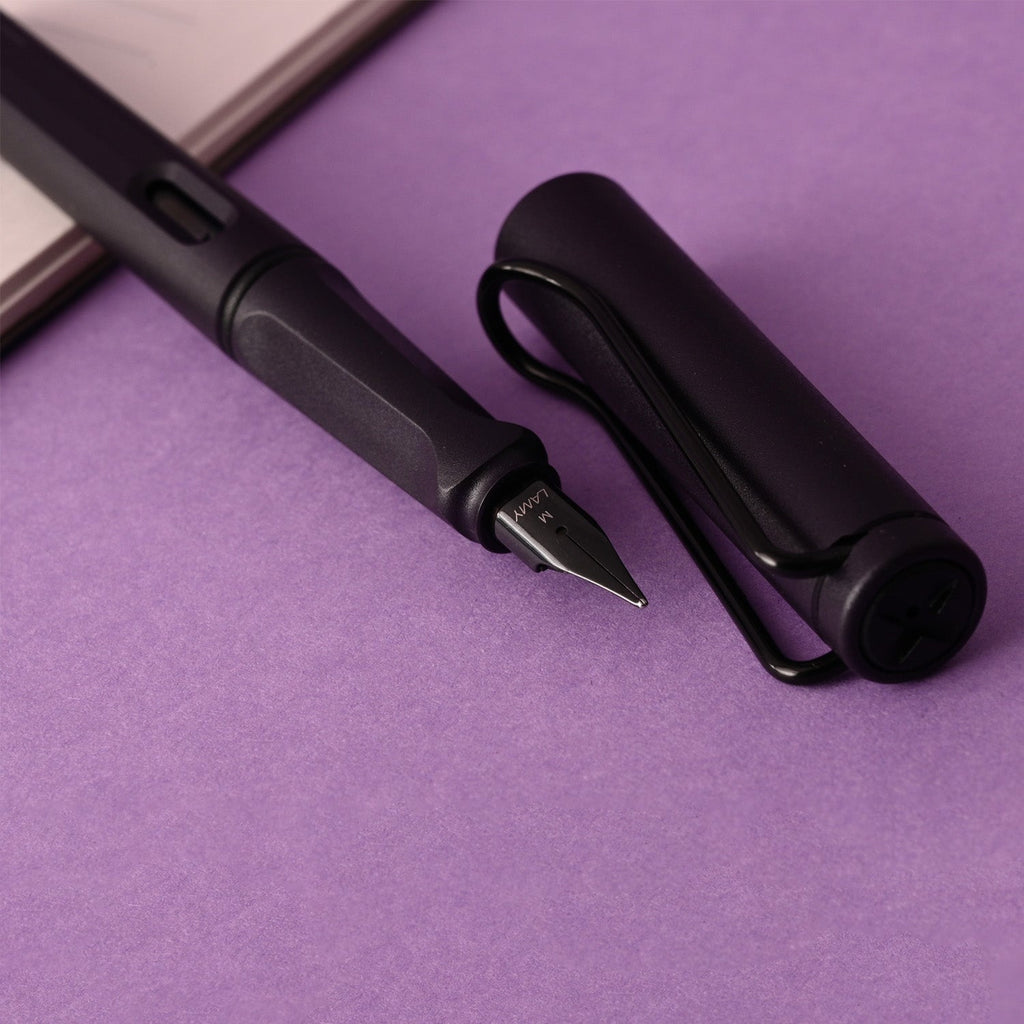 Lamy Safari Fountain Pen - Steel Black