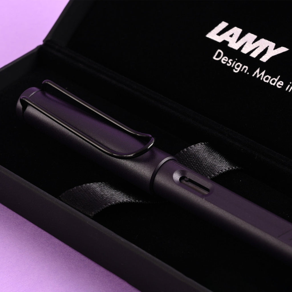 Lamy Safari Fountain Pen - Steel Black