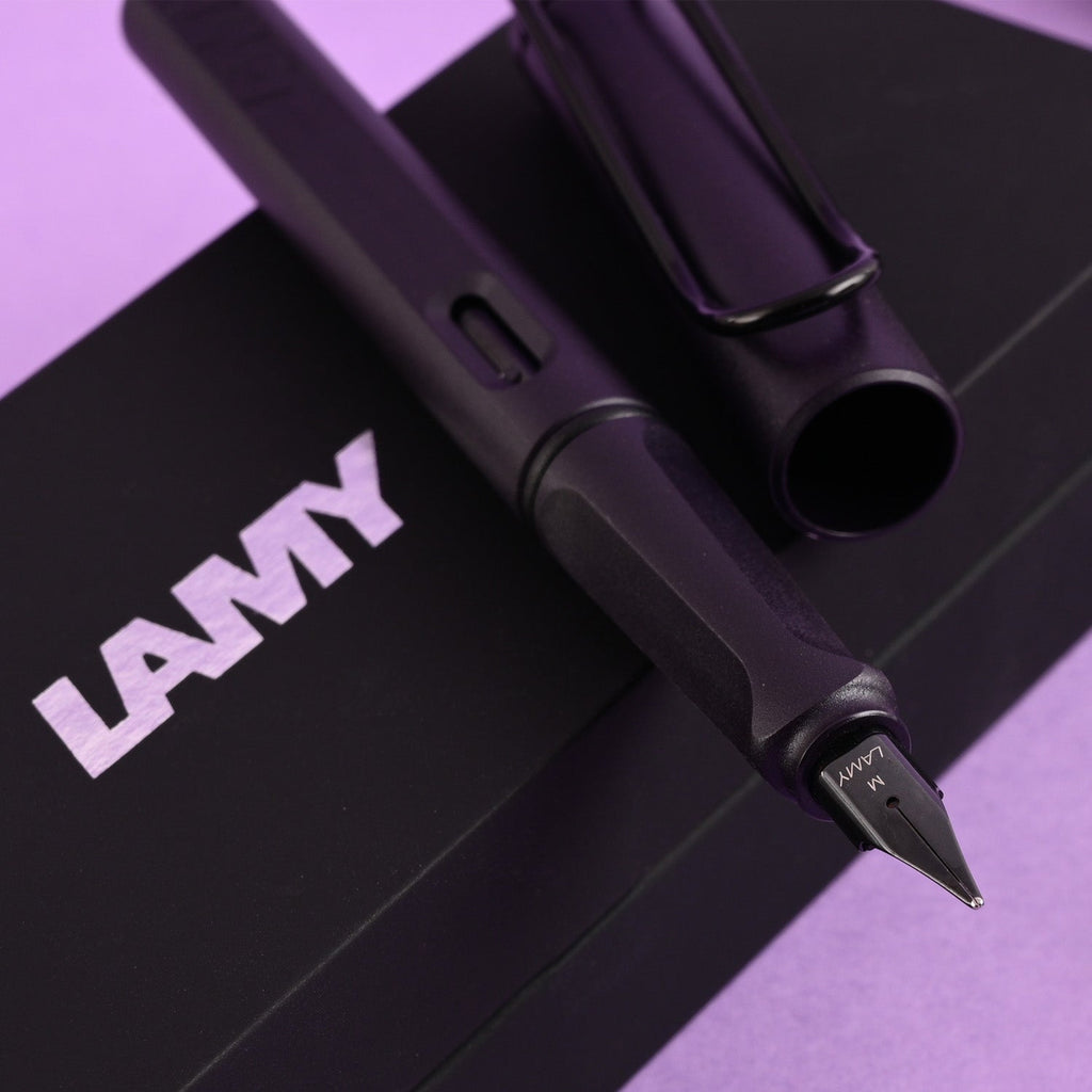 Lamy Safari Fountain Pen - Steel Black