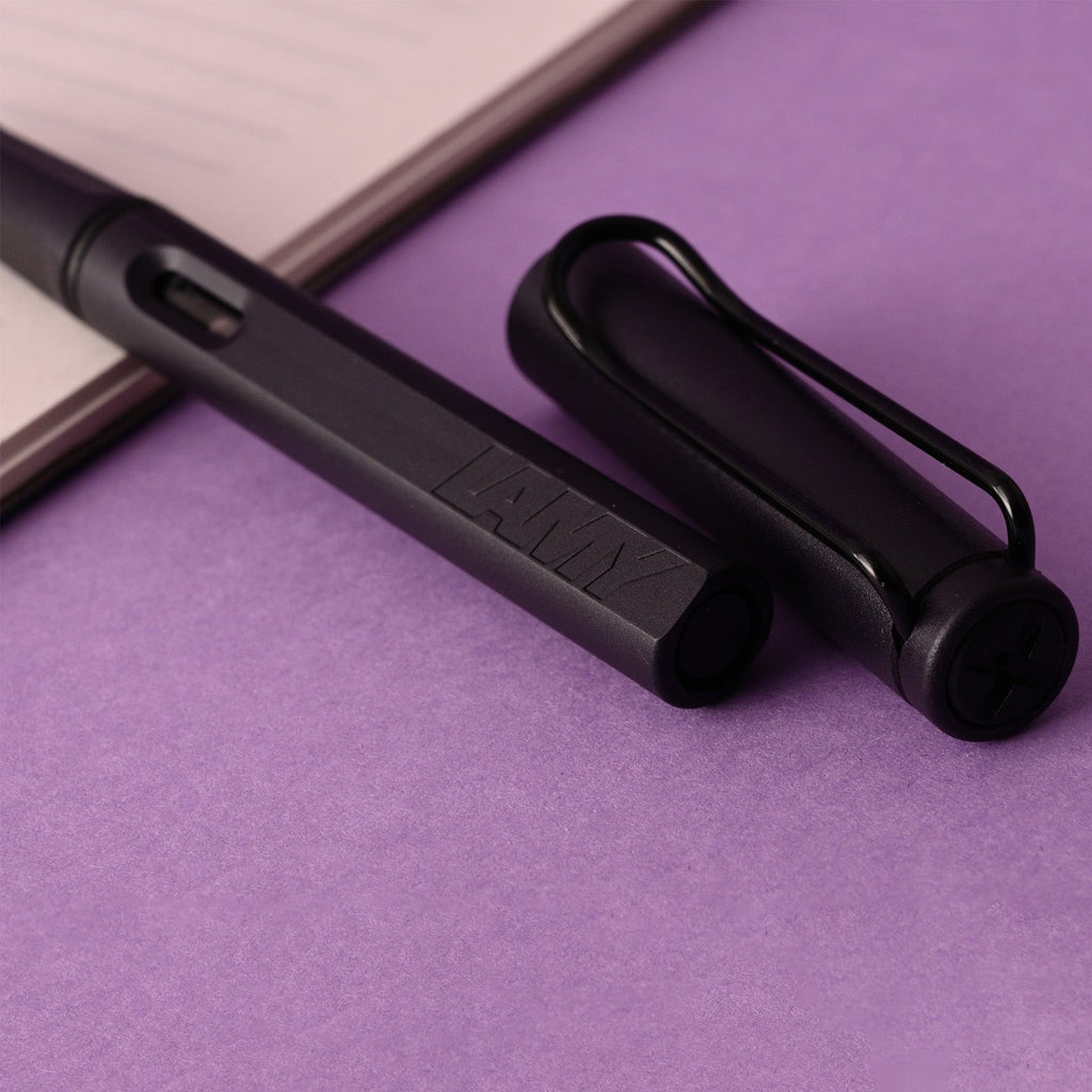 Lamy Safari Fountain Pen - Steel Black