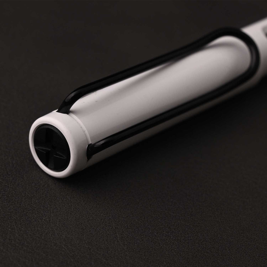 Lamy Safari Fountain Pen - White/Black (Special Edition)