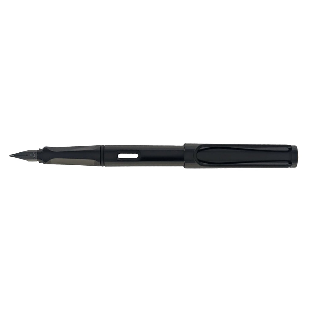 Lamy Safari Fountain Pen Multi Ring Set - All Black (Special Edition)