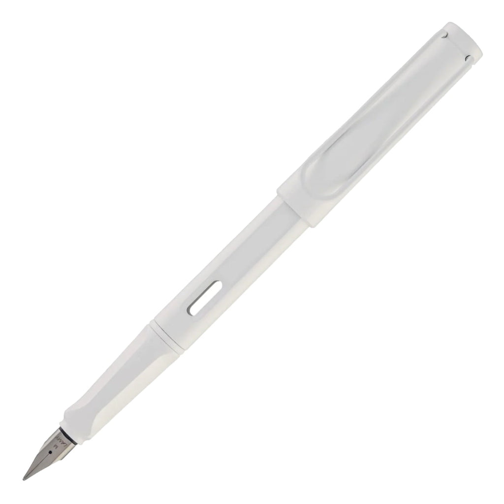 Lamy Safari Fountain Pen Multi Ring Set - All White (Special Edition)