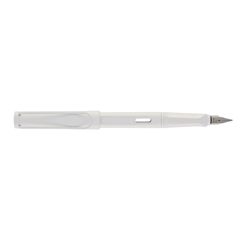 Lamy Safari Fountain Pen Multi Ring Set - All White (Special Edition)