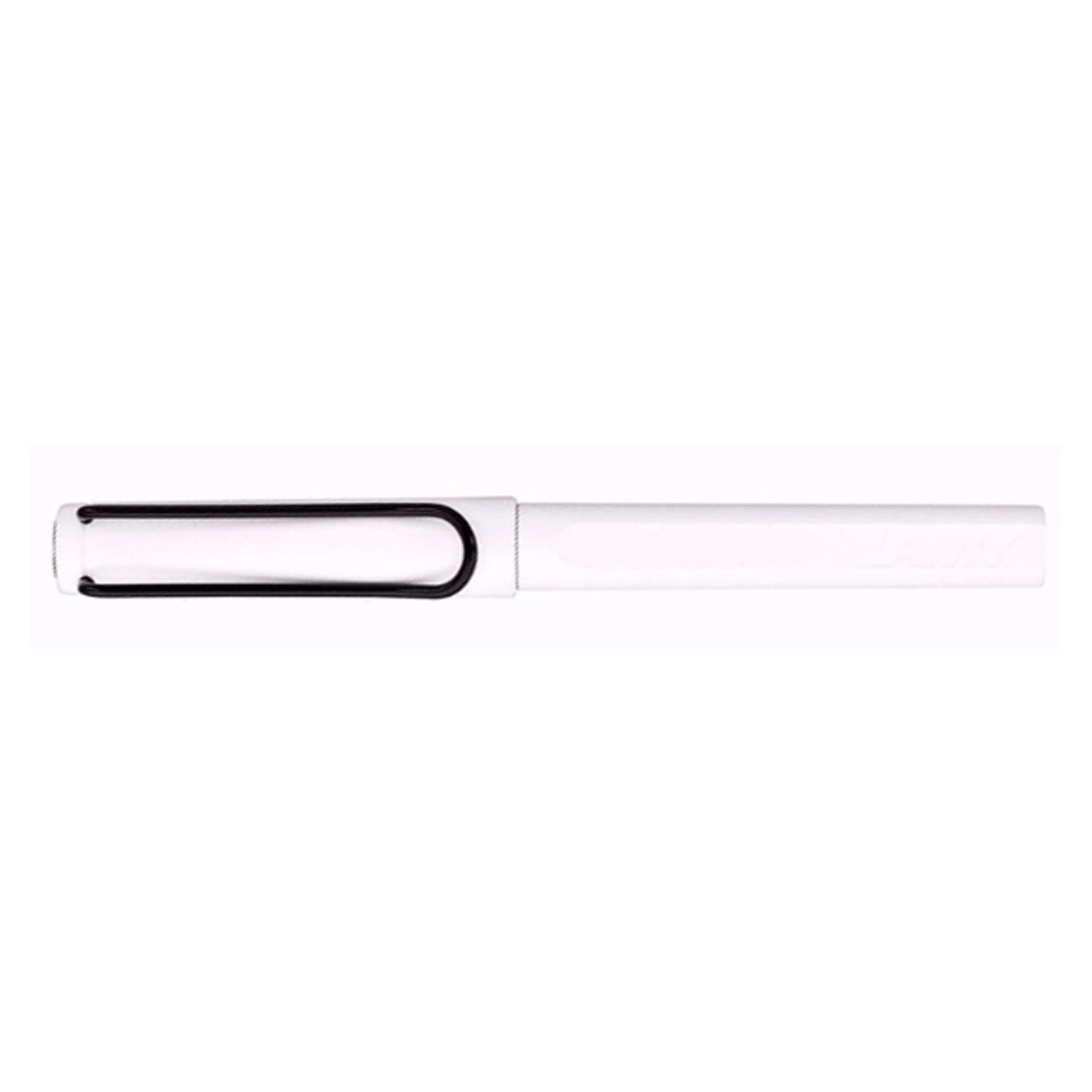 Lamy Safari Roller Ball Pen - White Black (Special Edition)