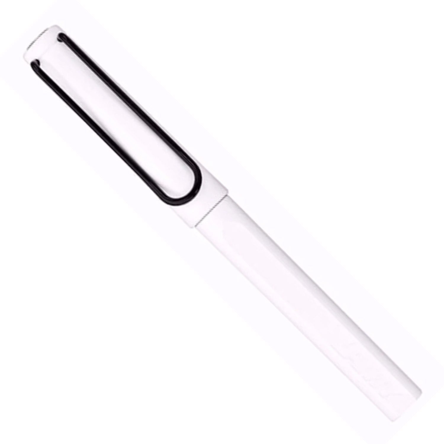 Lamy Safari Roller Ball Pen - White Black (Special Edition)