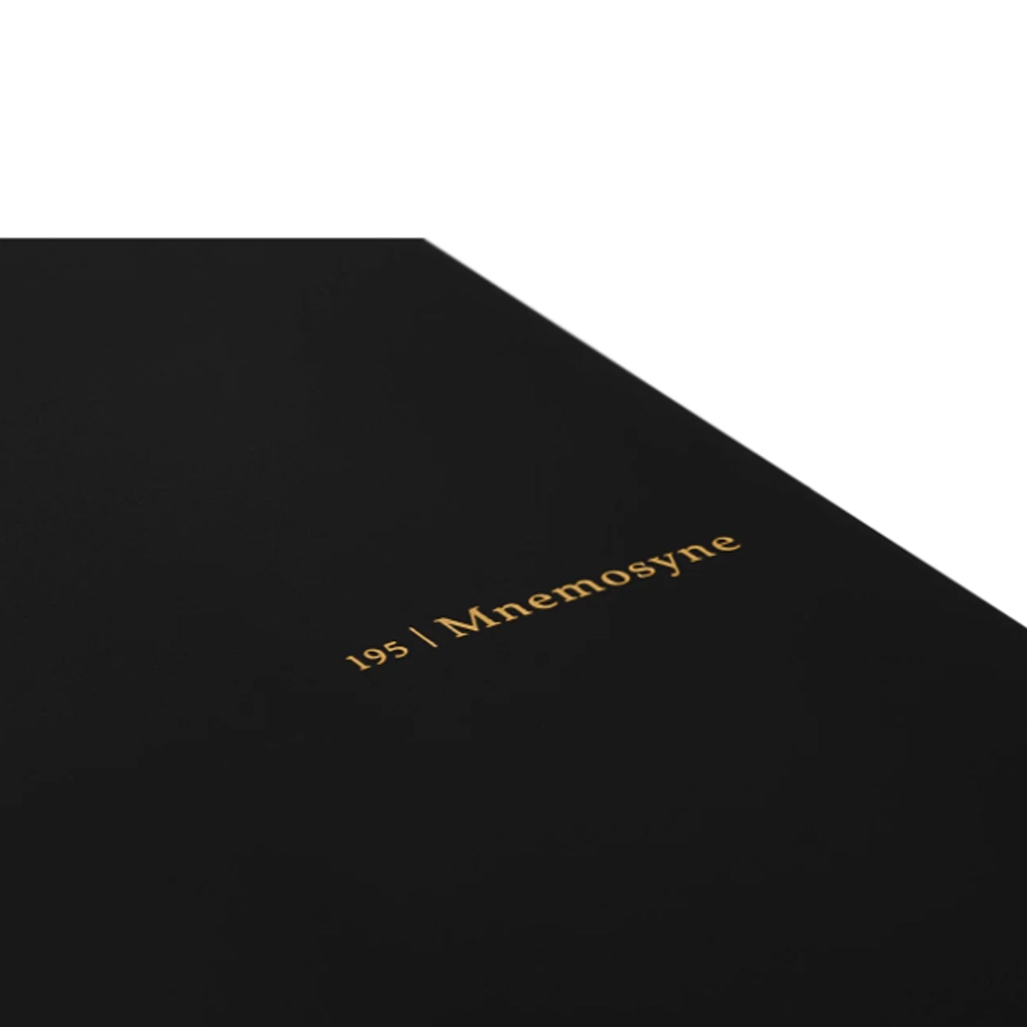 Maruman Mnemosyne N199A Spiral Black Notebook - A4 - Ruled