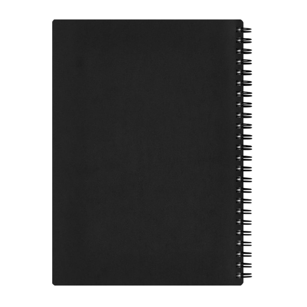 Maruman Mnemosyne N295-05 Spiral Black Notebook - A5 - Ruled