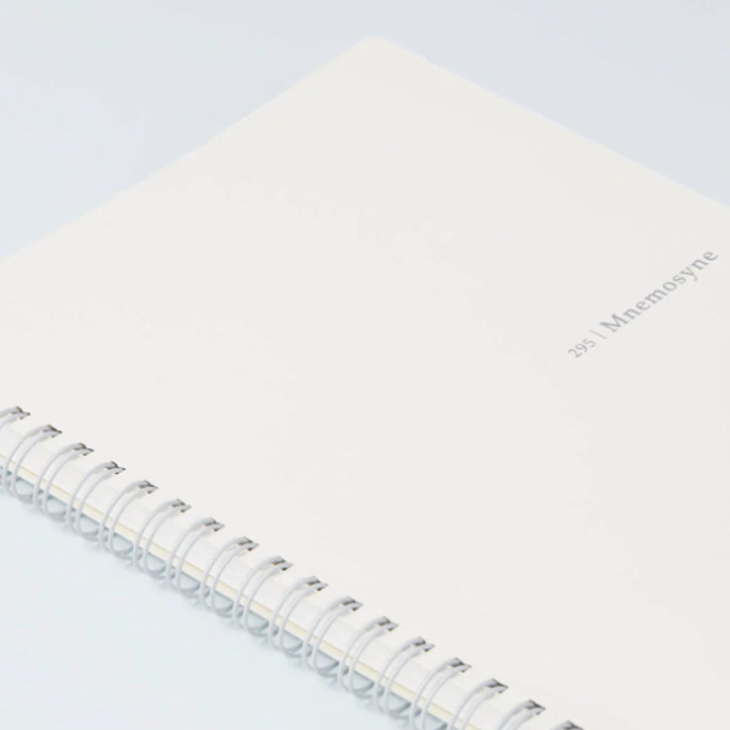 Maruman Mnemosyne N295-06 Spiral Cream Notebook - A5 - Ruled