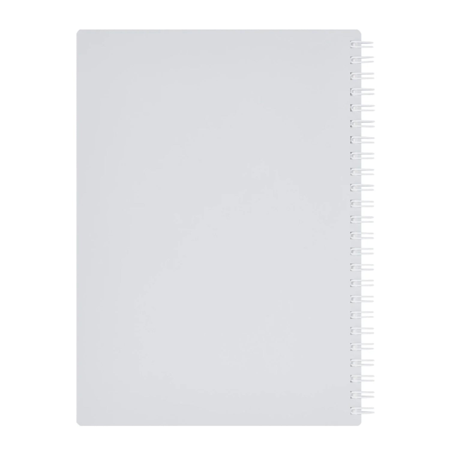 Maruman Mnemosyne N295-51 Spiral Grey Notebook - A5 - Ruled