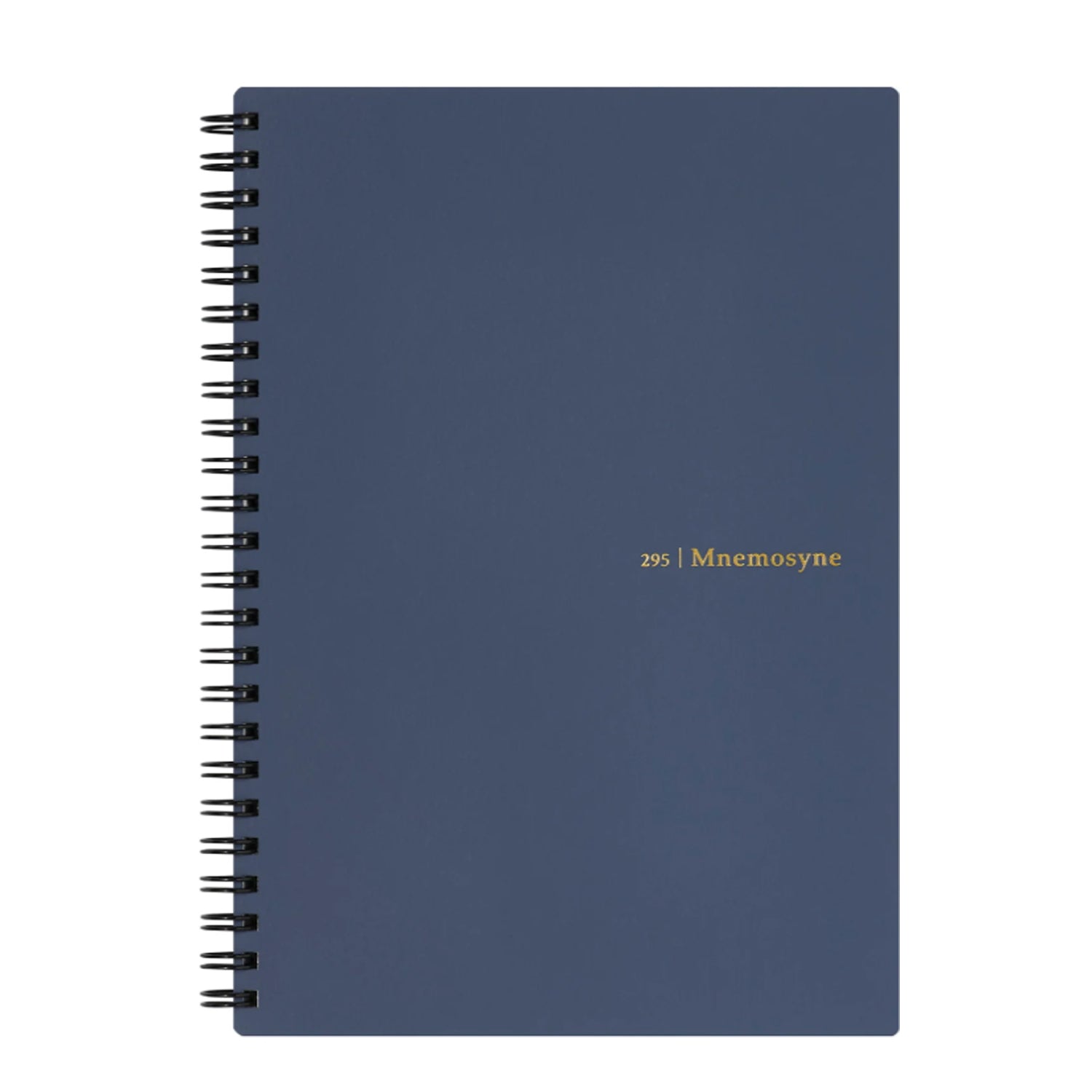 Maruman Mnemosyne N295-72 Spiral Navy Notebook - A5 - Ruled
