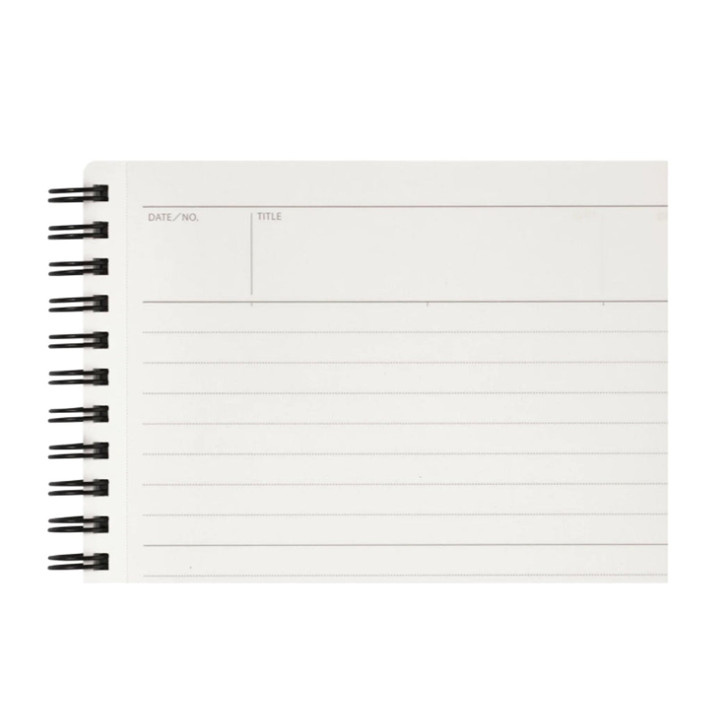 Maruman Mnemosyne N295-72 Spiral Navy Notebook - A5 - Ruled