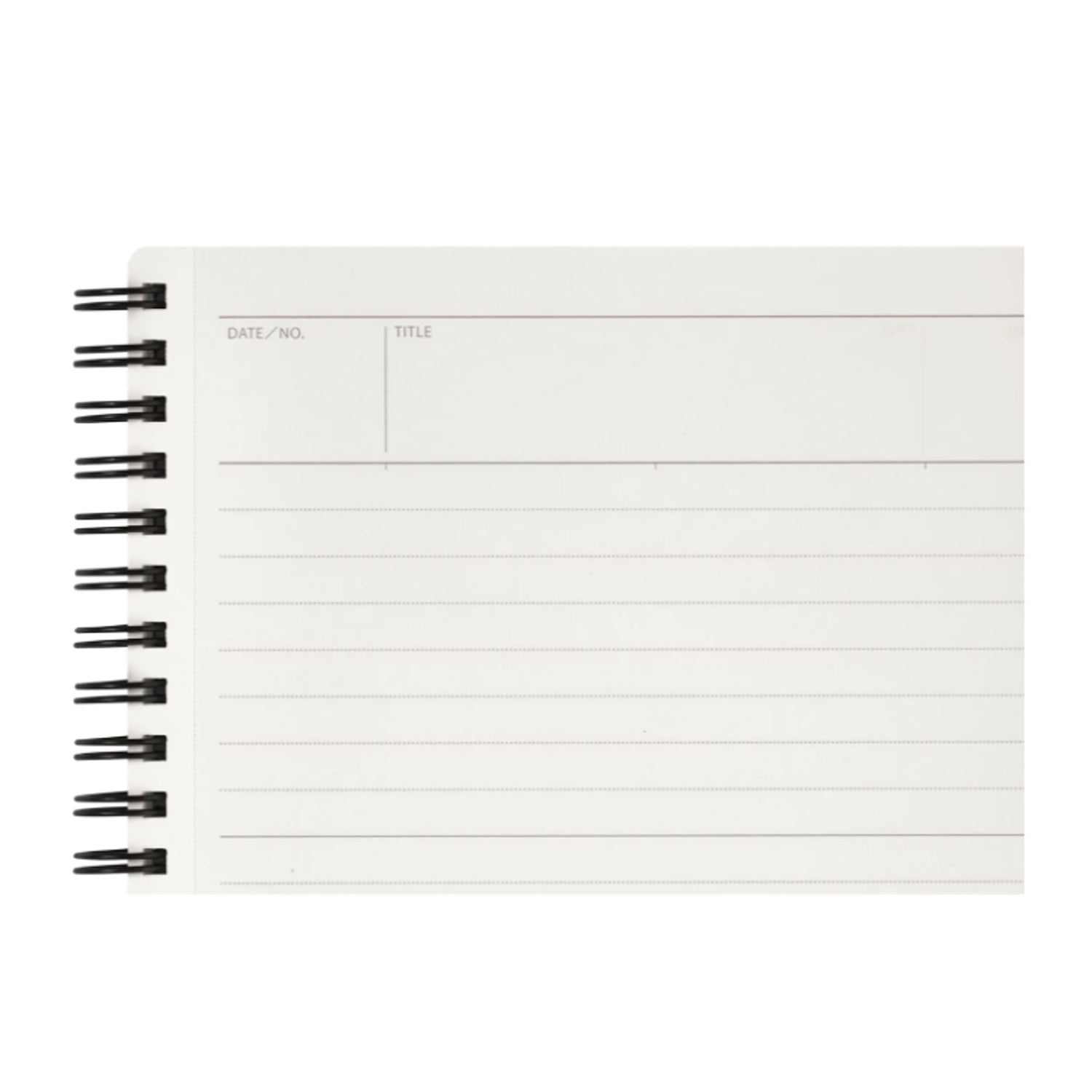 Maruman Mnemosyne N295-72 Spiral Navy Notebook - A5 - Ruled