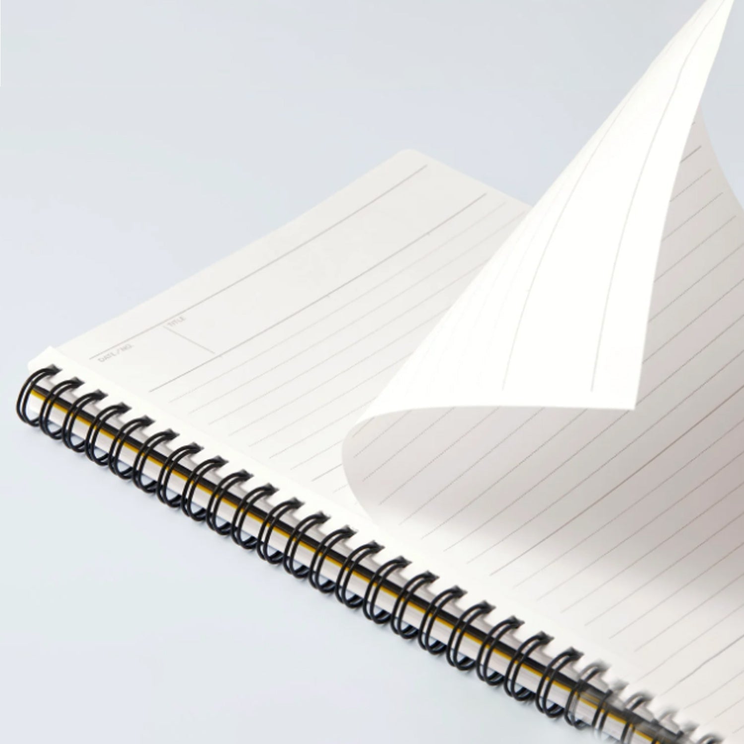 Maruman Mnemosyne N295-72 Spiral Navy Notebook - A5 - Ruled