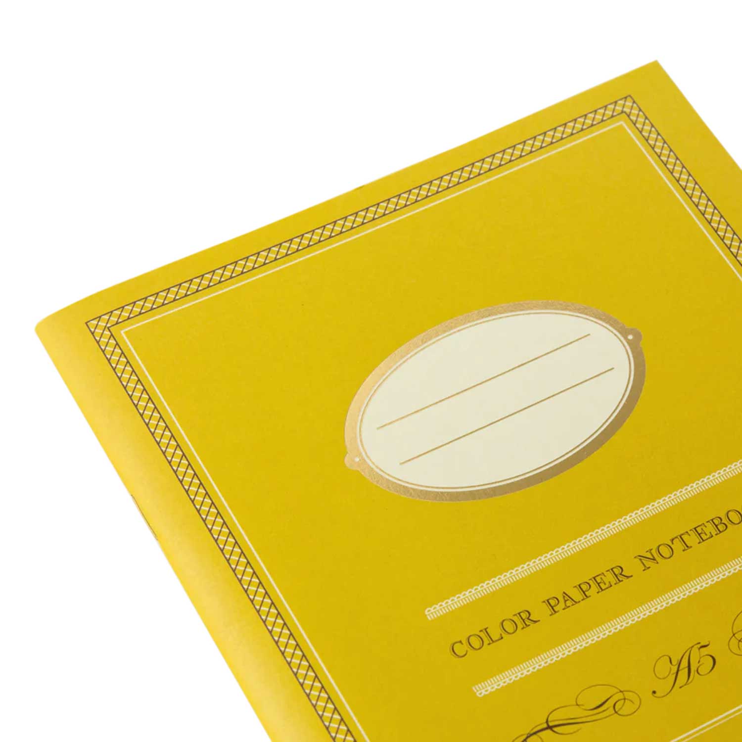 Midori Colour Paper Yellow Notebook - A5, Ruled