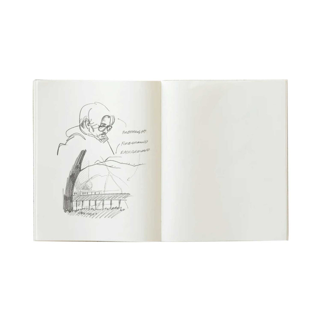 Midori MD Cotton White Notebook - F2, Plain