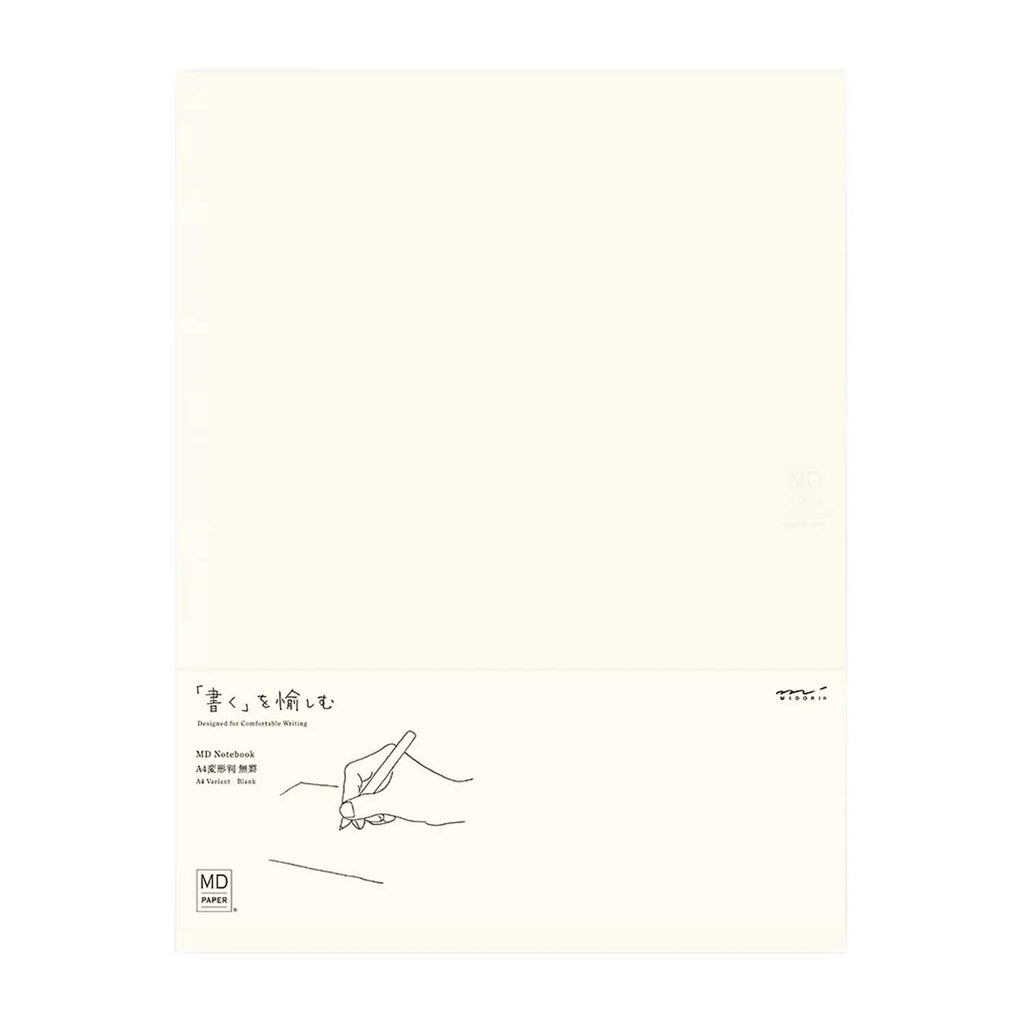 Midori MD Ivory Notebook - A4, Plain