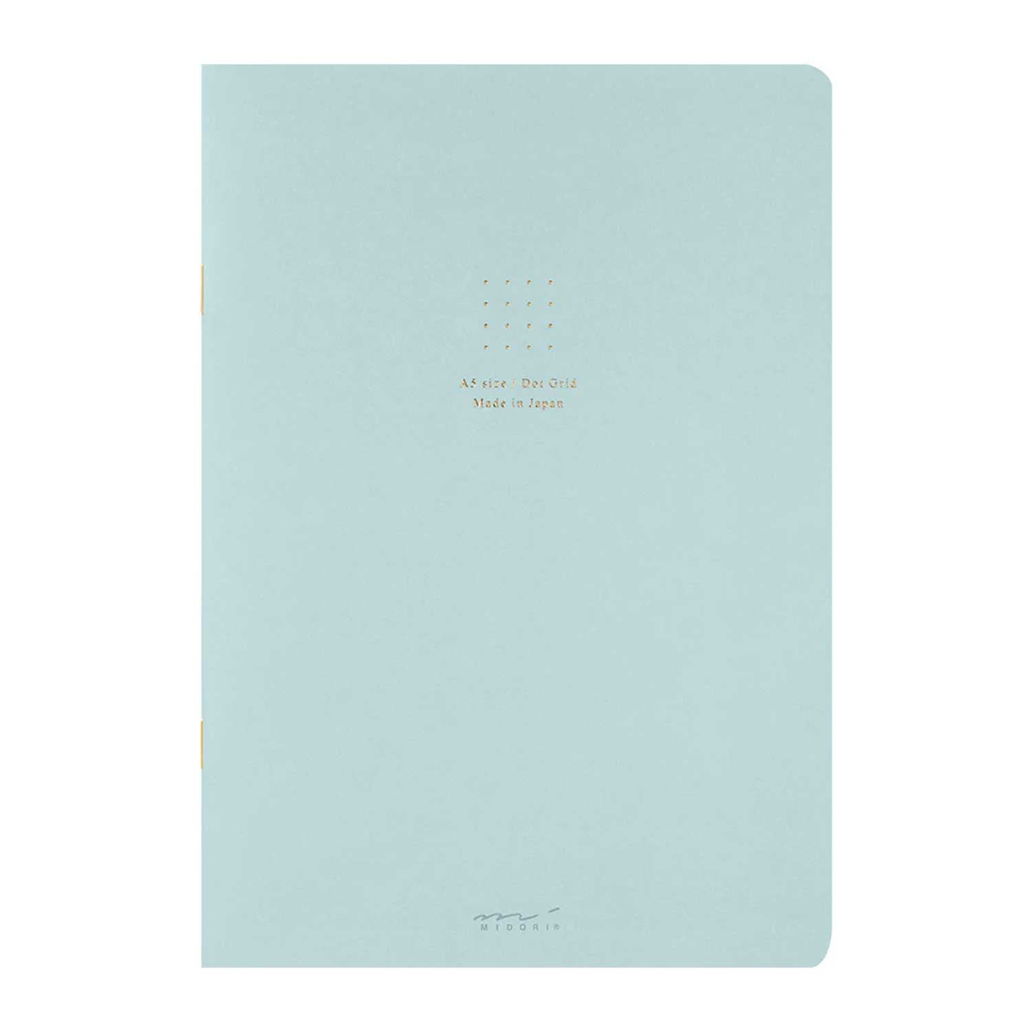 Midori Soft Colour Blue Notebook - A5, Dotted