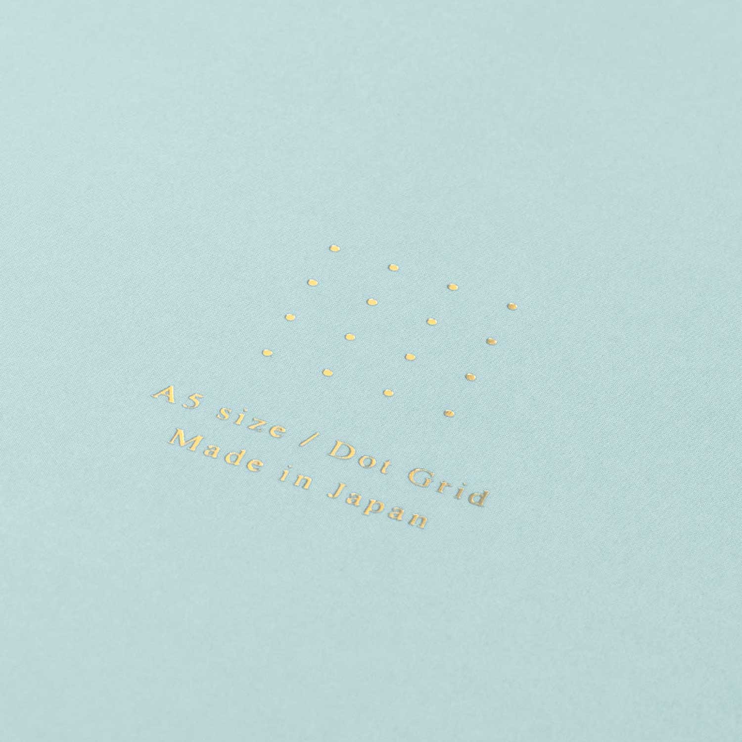 Midori Soft Colour Blue Notebook - A5, Dotted