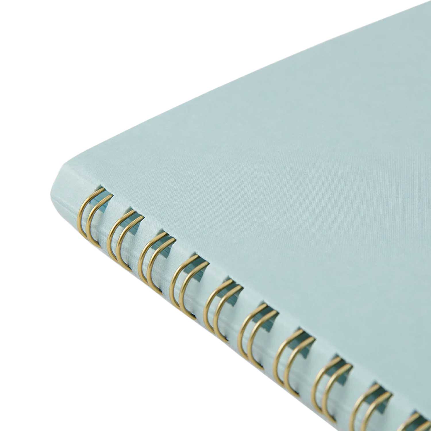 Midori Soft Colour Blue Spiral Notebook - A5, Dotted
