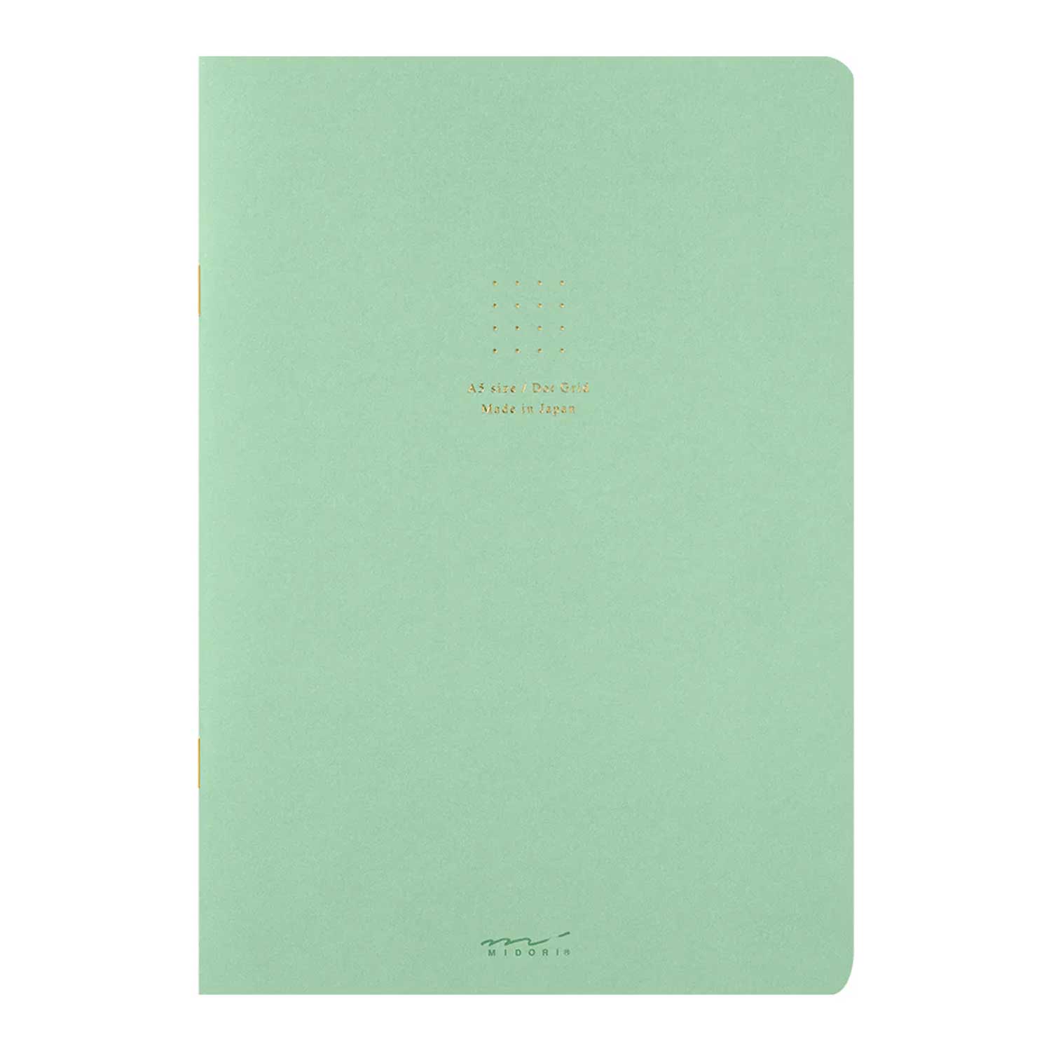 Midori Soft Colour Green Notebook - A5, Dotted
