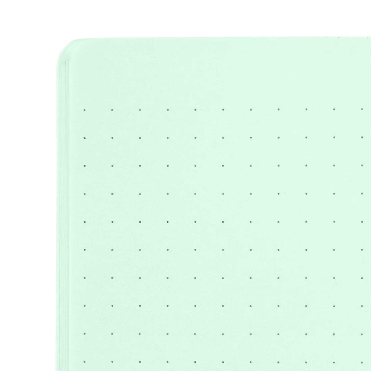 Midori Soft Colour Green Notebook - A5, Dotted